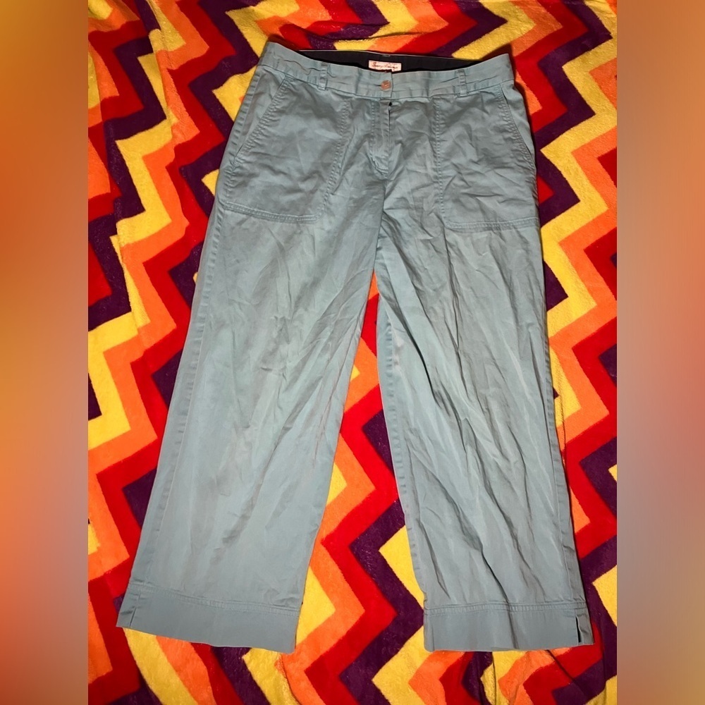Tommy Bahama blue stretch pants
